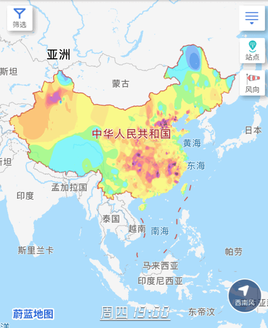 除夕空气污染地图.GIF