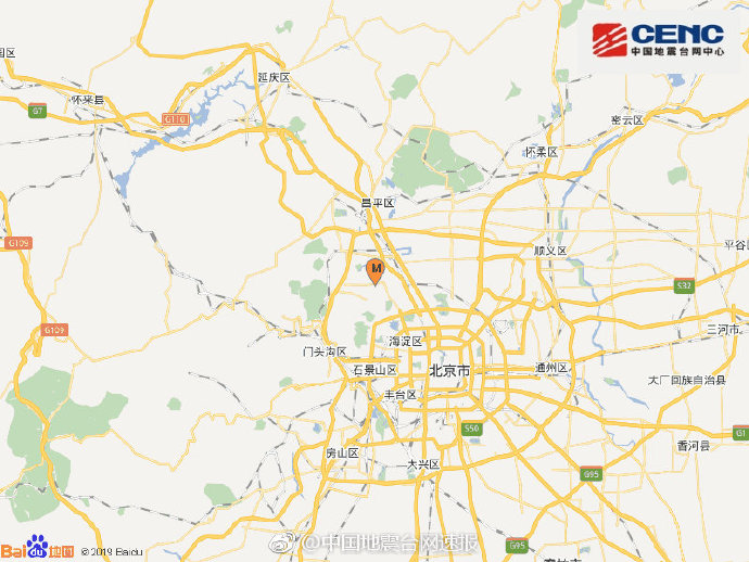 热点 _ 北京海淀区发生2.9级地震
