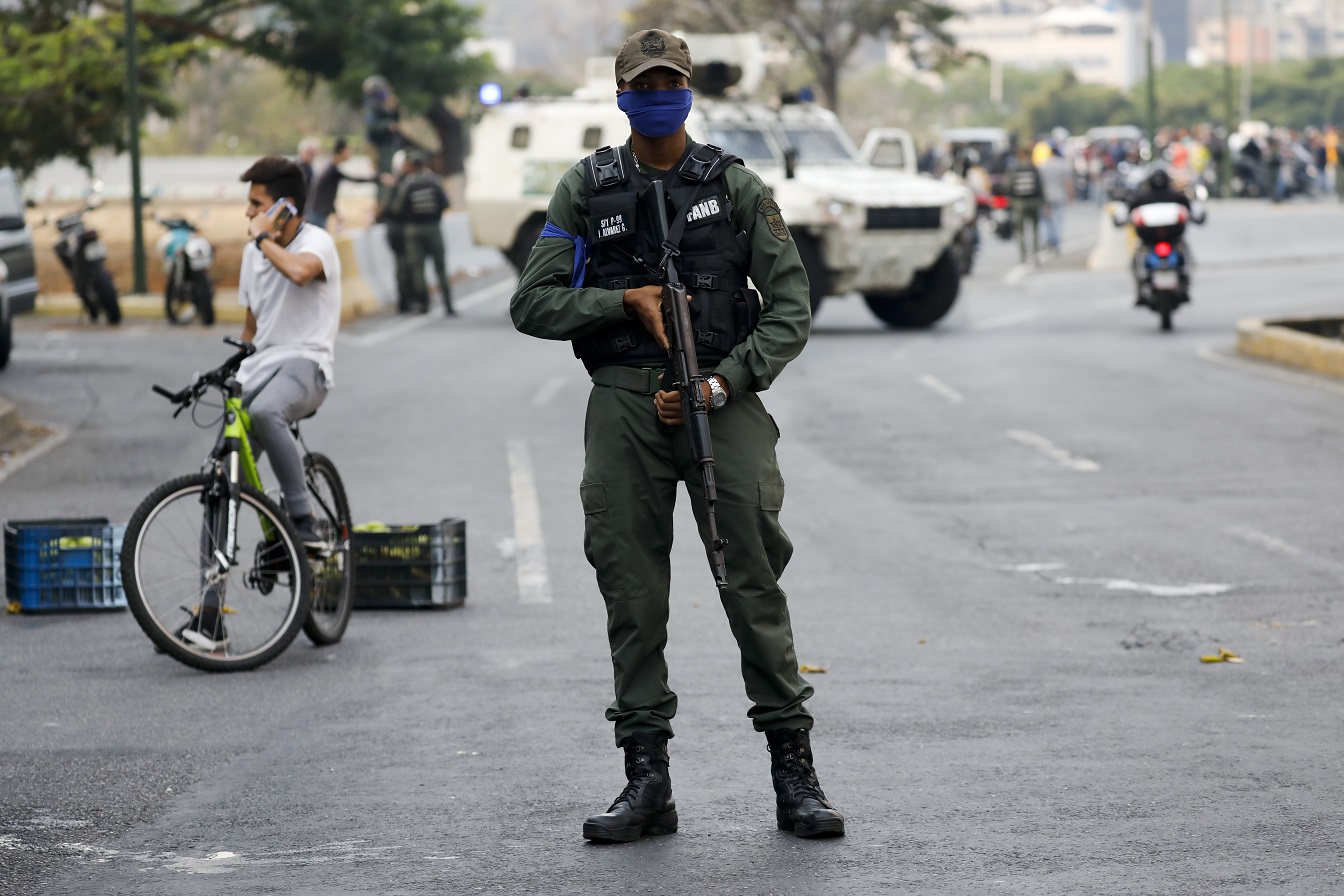 （外代一线）（5）委内瑞拉政府称小股军人-FZ00032581835.JPG