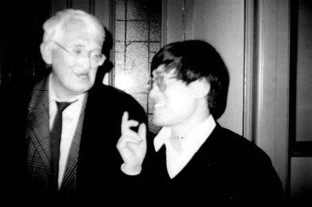 1994年,童世骏在挪威卑尔根遇到德国哲学家哈贝马斯.jpg