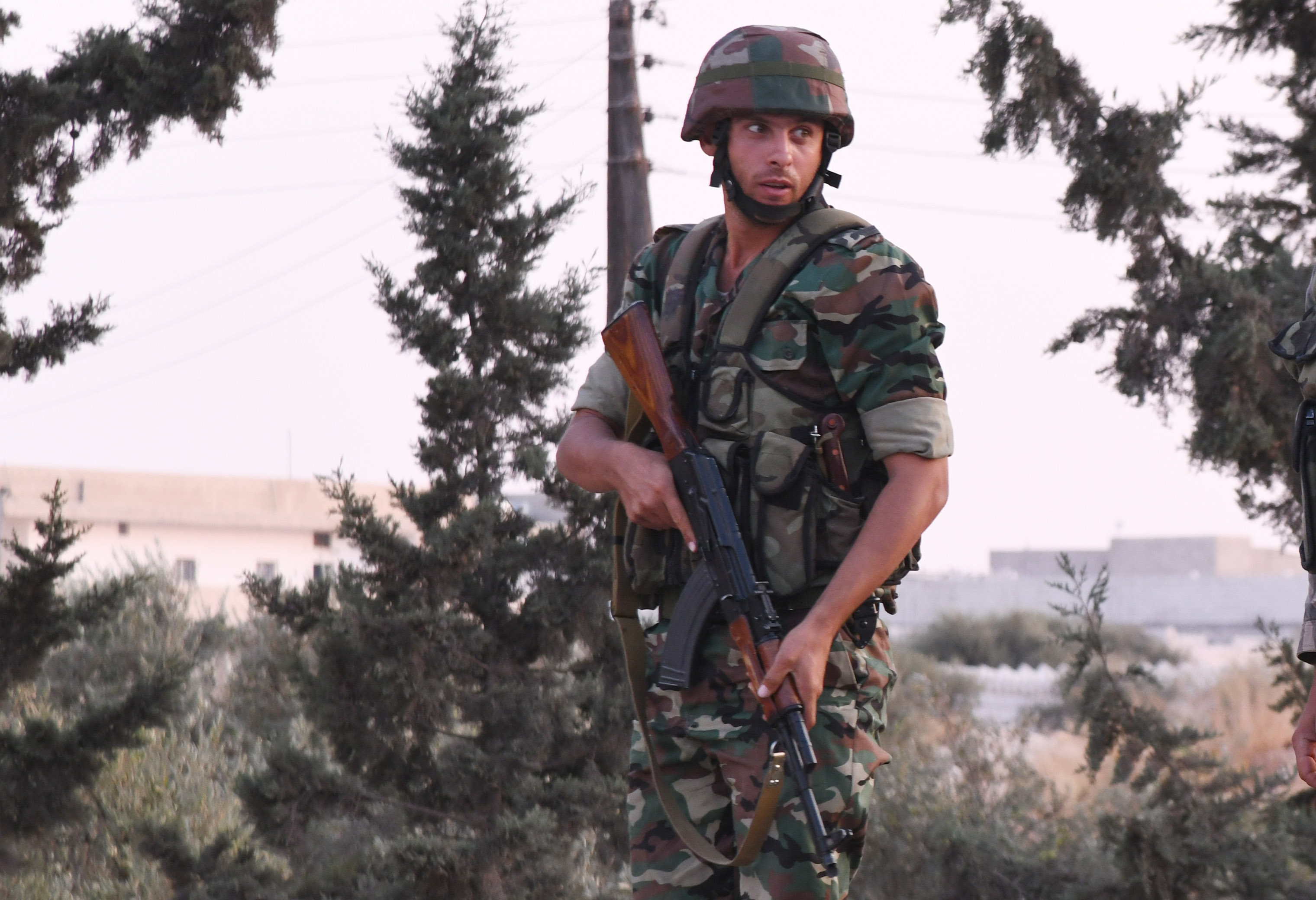 （国际）（4）曼比季的叙利亚政府军-FZ00033112123.JPG