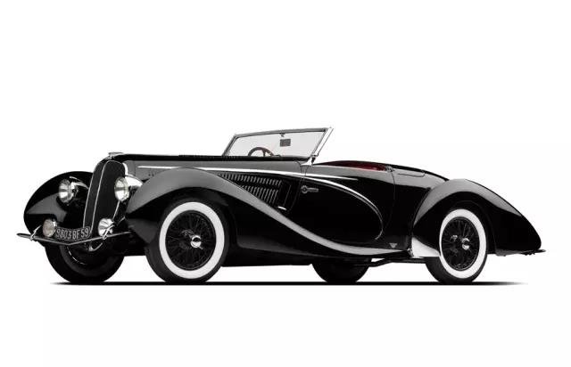 上图为1938年德拉哈耶135MS Cabriolet by Figoni & Falaschi。2.jpg