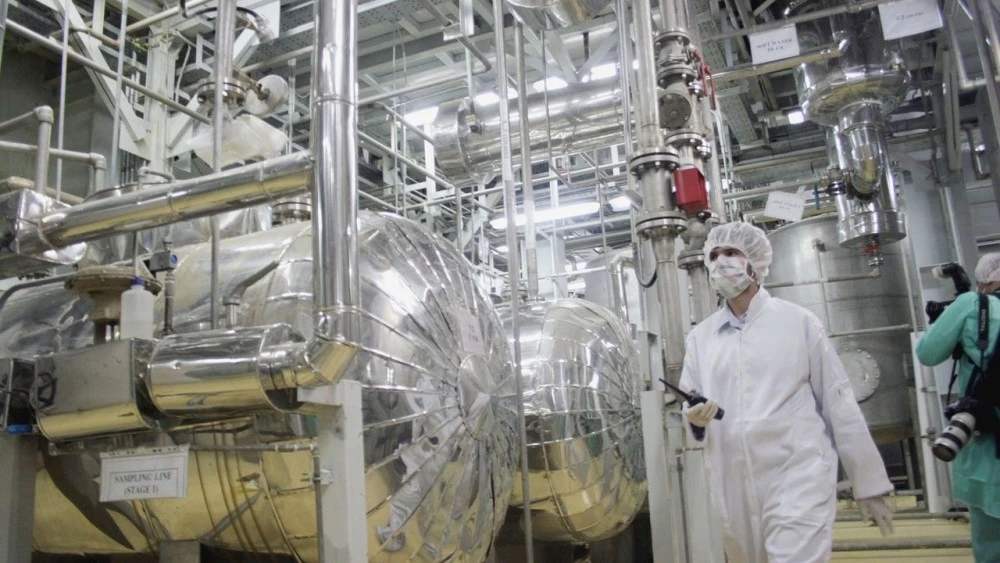 伊朗的铀浓缩工厂开动了生产线.jpg