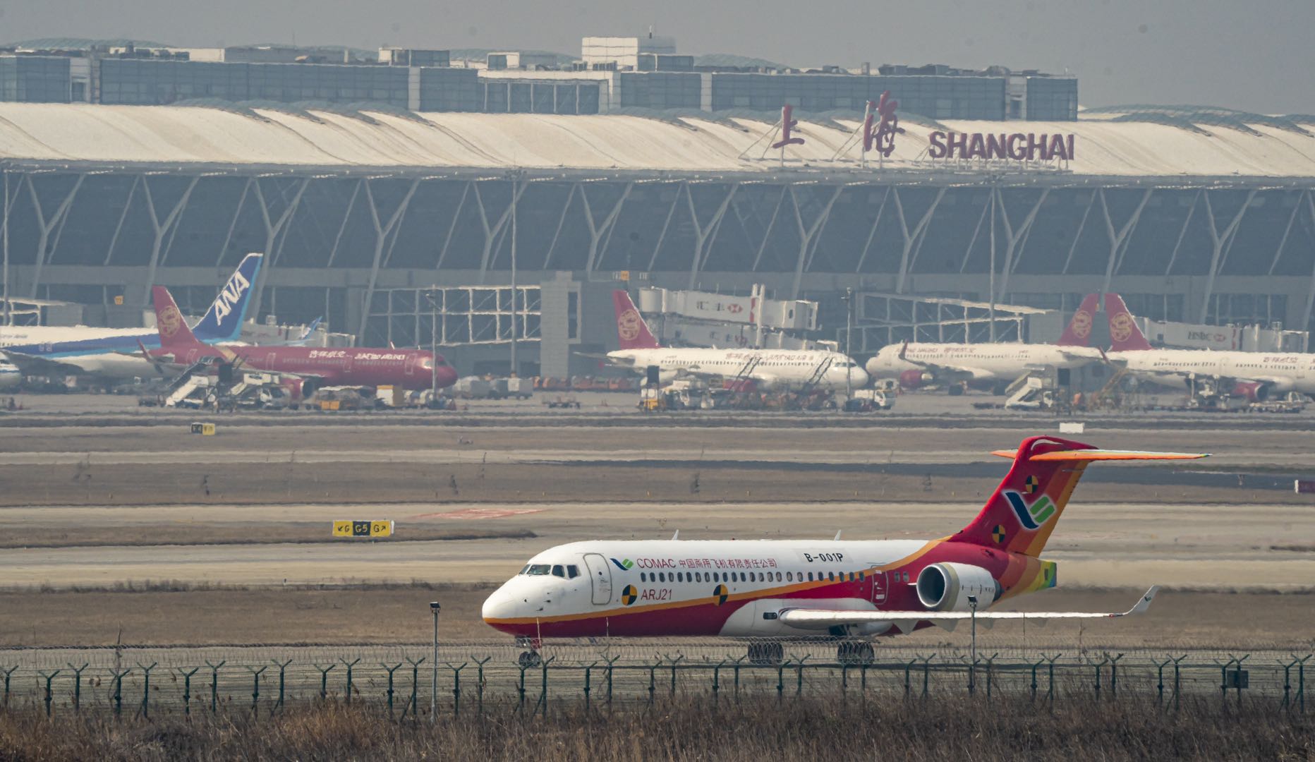 南昌往返上海!浦东机场开通首条国产arj21支线飞机执飞航线