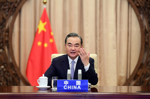 中国国务委员兼外长王毅