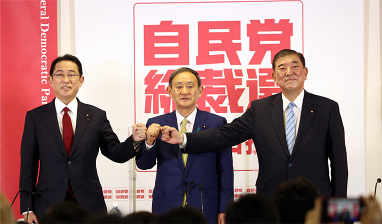 （国际）（1）日本自民党总裁选举确定菅义(4067073)-20200911000317.JPG
