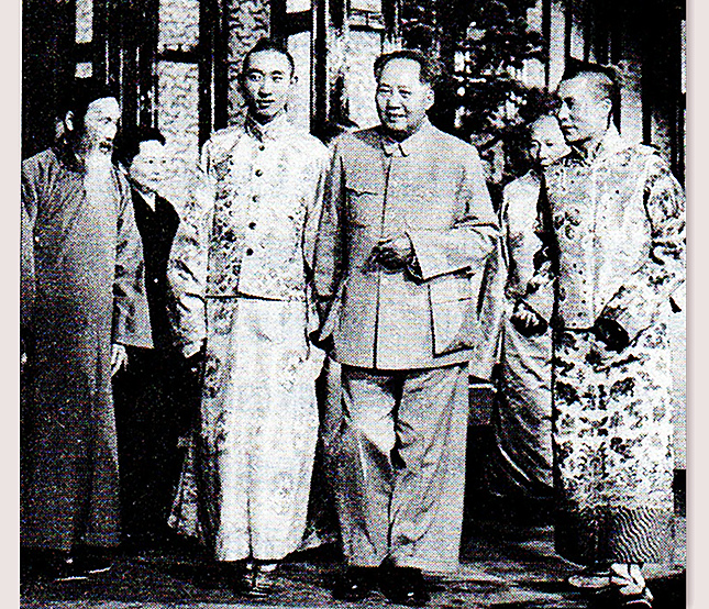 1954年，毛泽东接见十四世达赖和十世班禅645.jpg