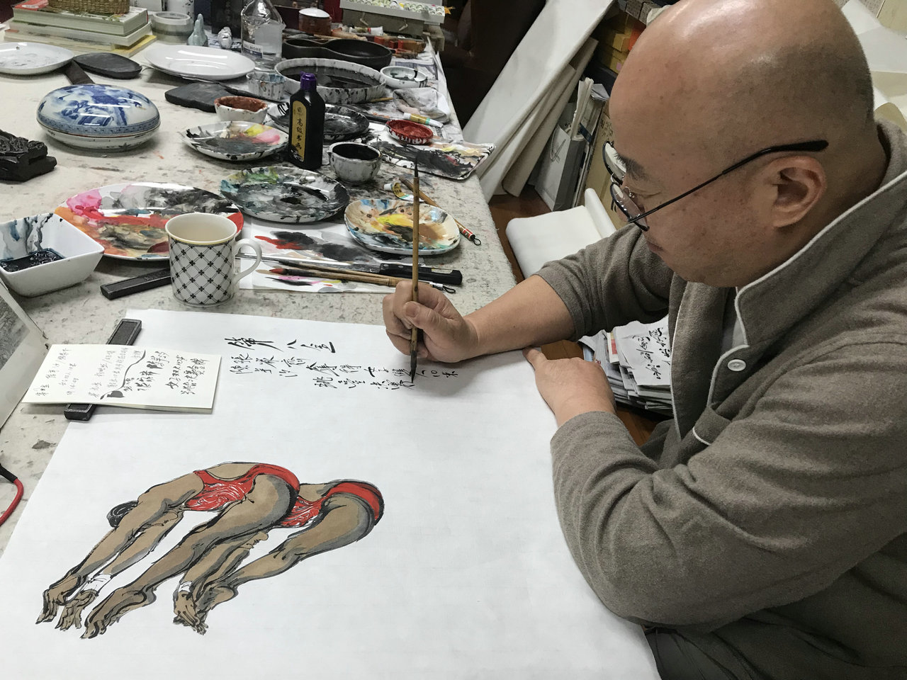 中国军团又掀夺金潮 范扬连作三画绘辉煌