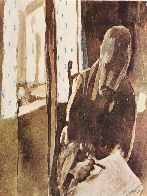 图25 克利，窗前绘图的自画像，1909.jpg
