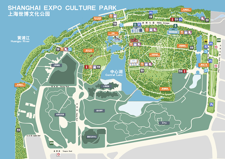四场开园活动带你走近世博文化公园北区参观需提前预约
