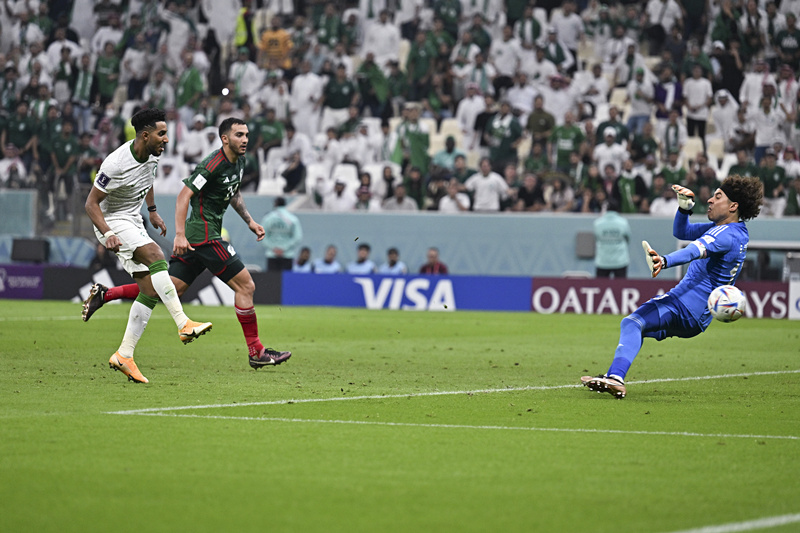 （卡塔尔世界杯）足球——C组：墨西哥胜沙-NEP0_20221201_C0035877624.JPG