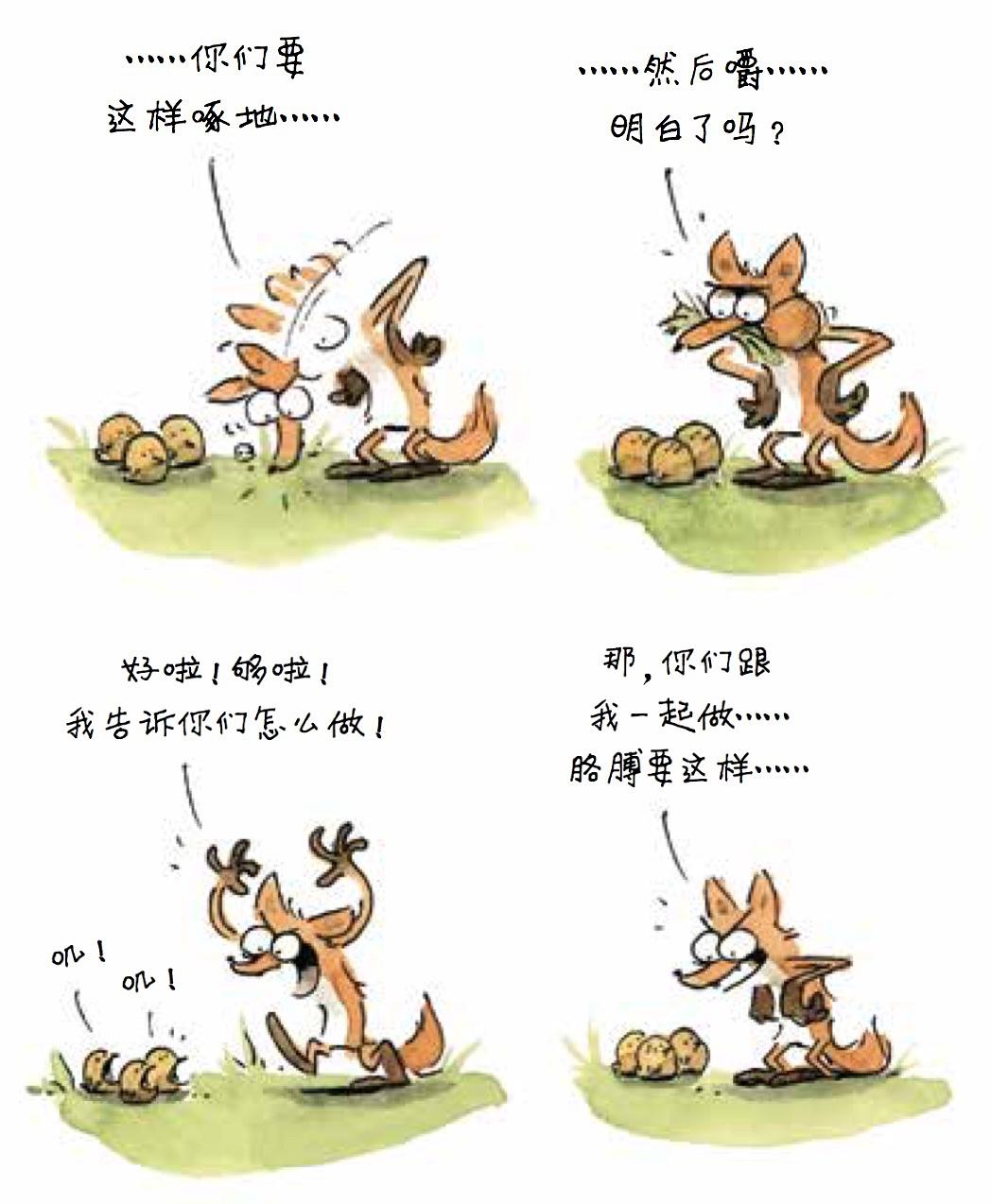 大坏狐狸的故事中文版图片