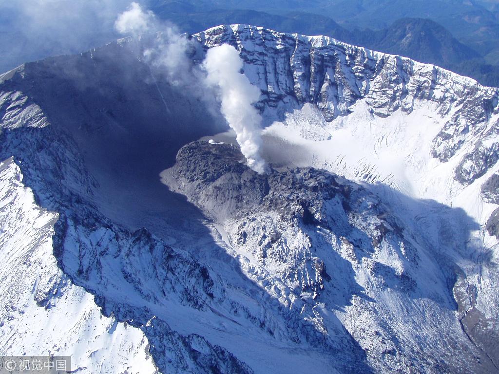 海普尔火山图片