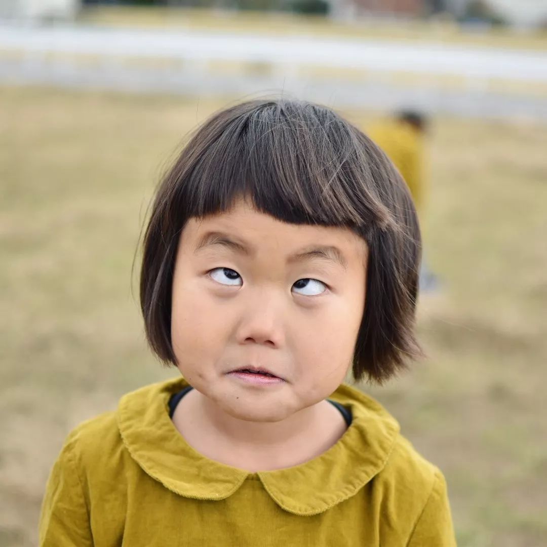 最丑小女孩照片混血图片