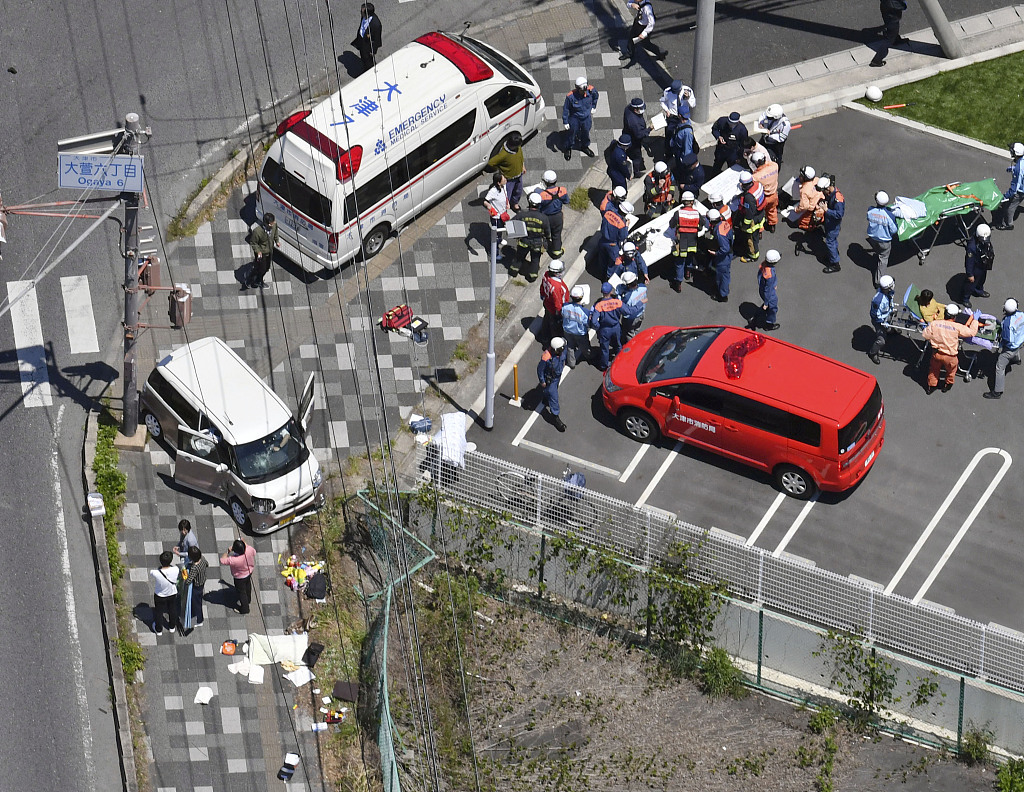 日本大妈驾车失控冲向一队幼儿园队伍 造成两名幼儿死亡 日本老龄化导致交通事故频发