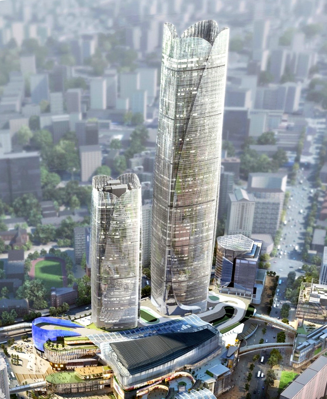 深圳能源大厦建筑方案设计/BIG | 特来设计