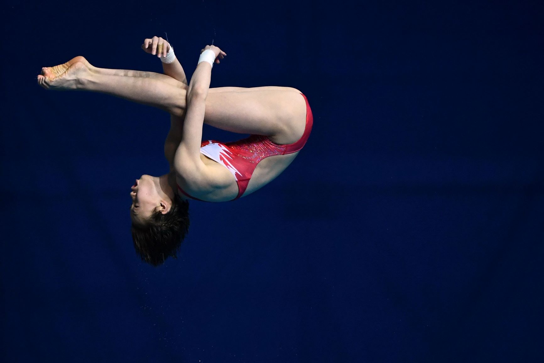 跳水——2021年跳水项目东京奥运会、世界杯选拔赛：女子10米跳台半决赛赛况_新华社