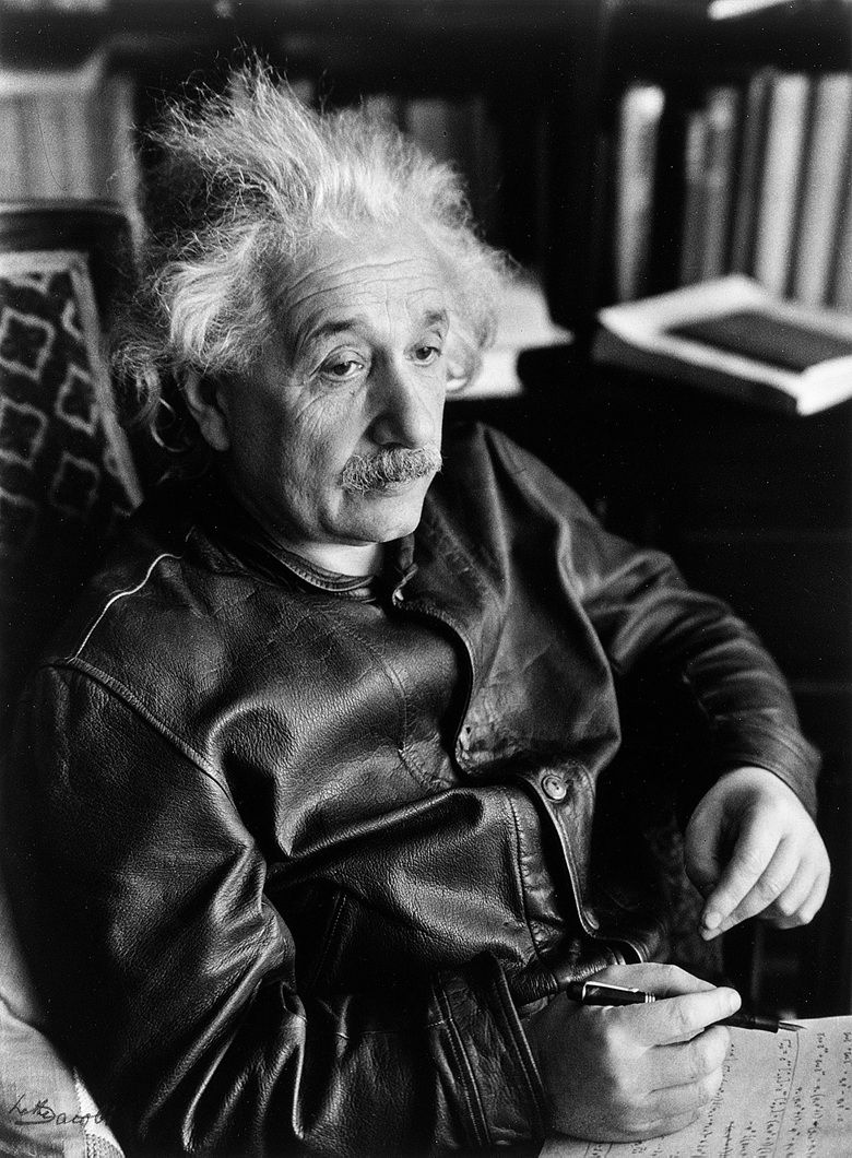 爱因斯坦全面屏壁纸图片