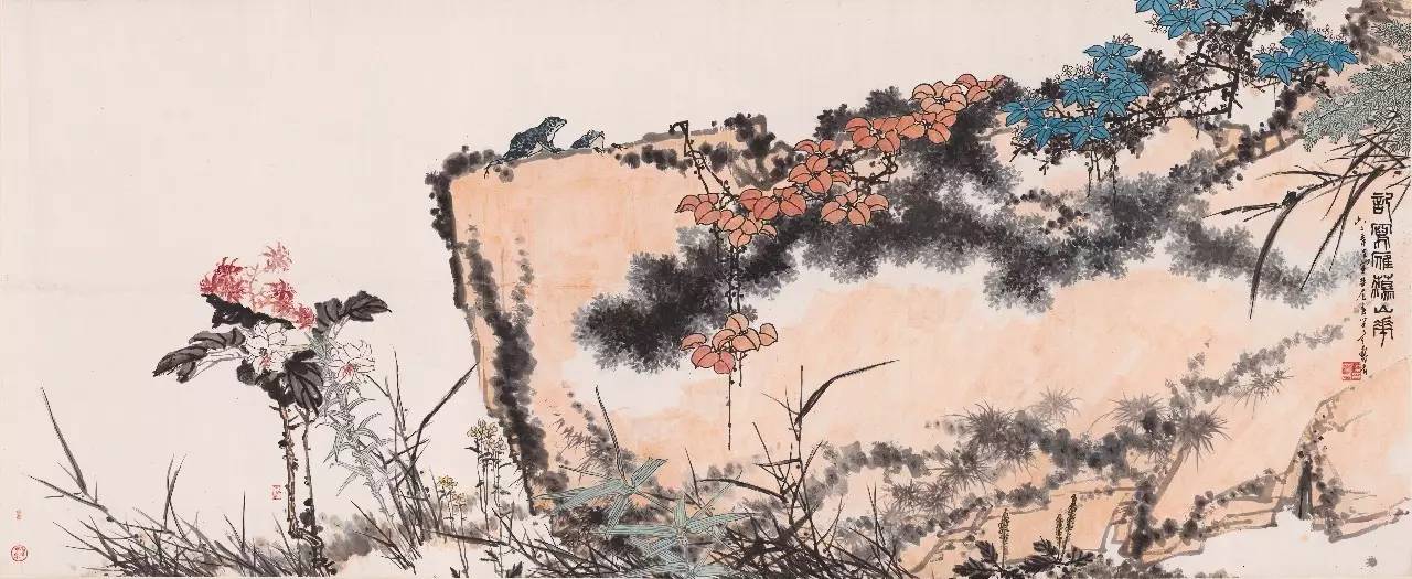 潘天寿记写雁荡山花.jpg