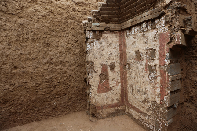 陕西空港新城发现两座唐代纪年壁画墓