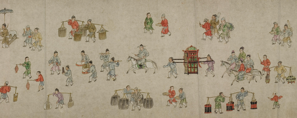 在中国艺术史的长河中,风俗画的历史可追溯到北宋画家张择端笔下的