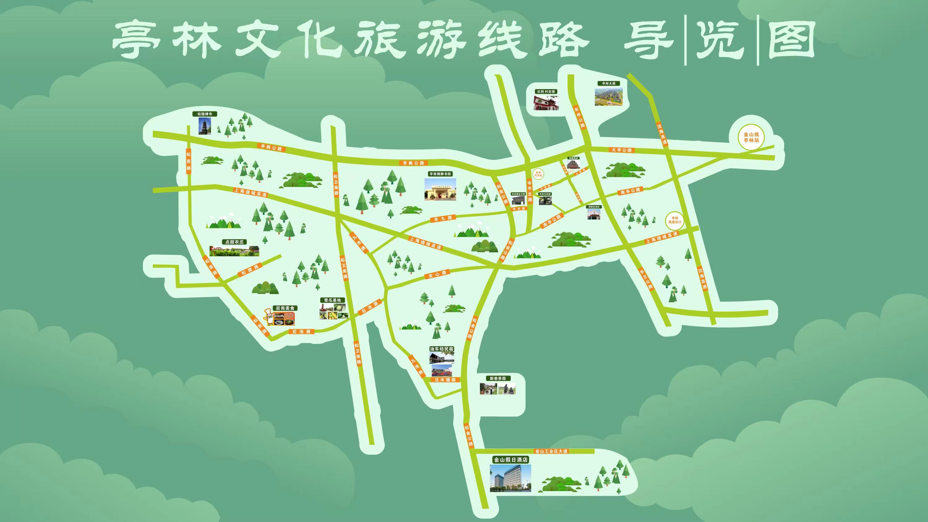 亭林公园地图图片