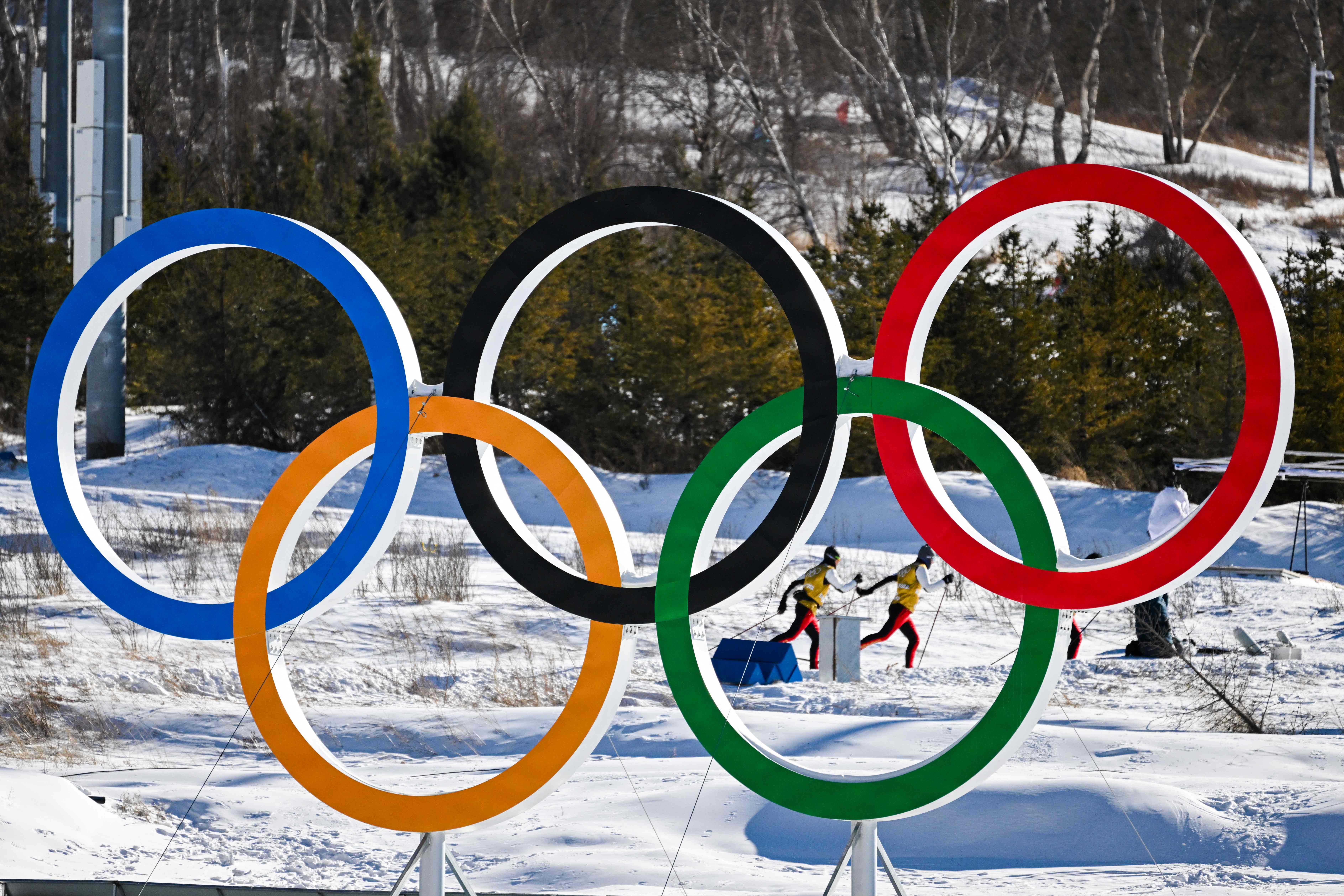 冬奥会标雪花图图片