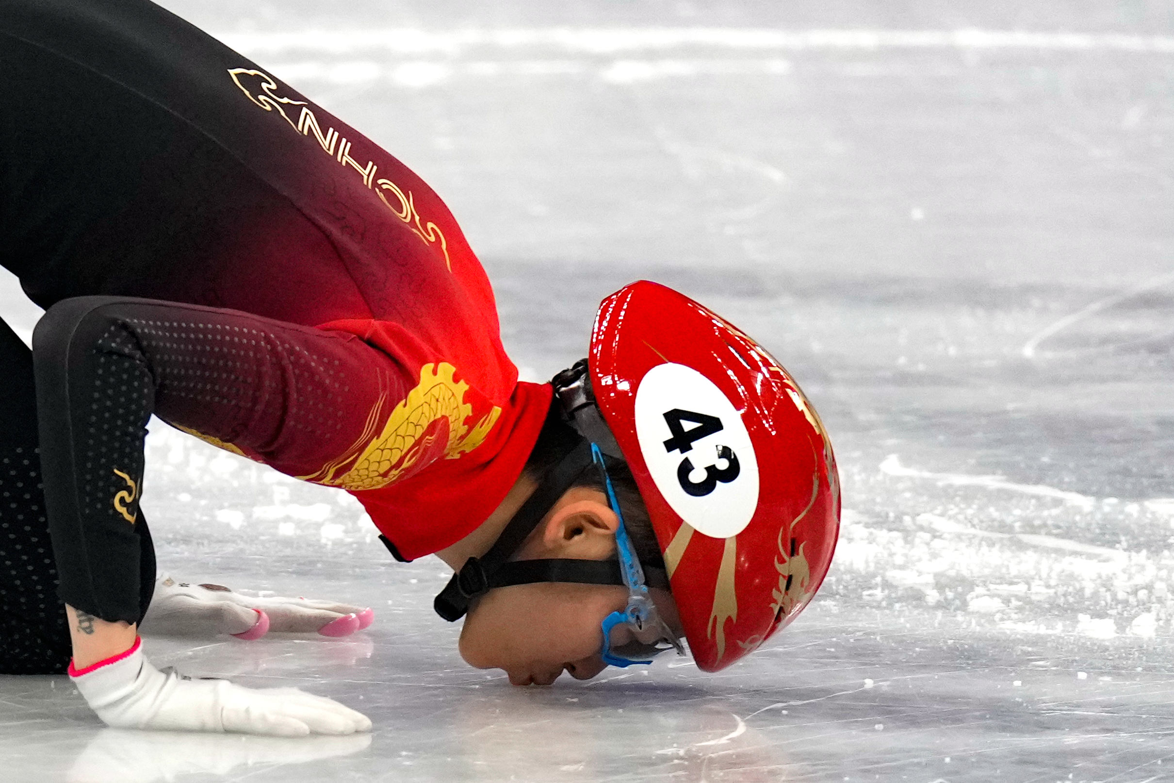 冬奥会短道速滑素材图片