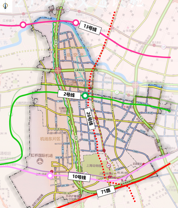 26号线地铁规划图上海图片