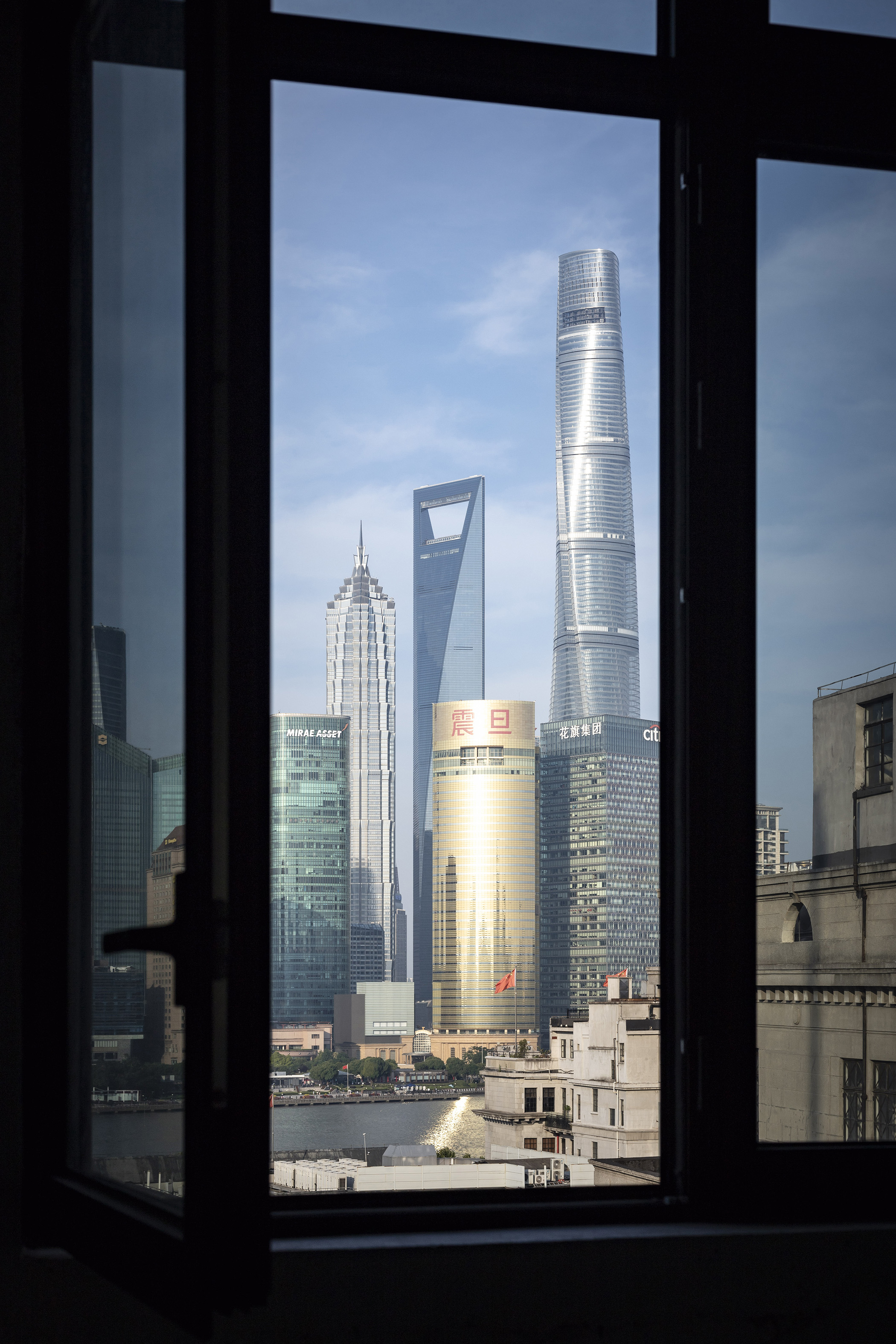 上海三件套大楼图片