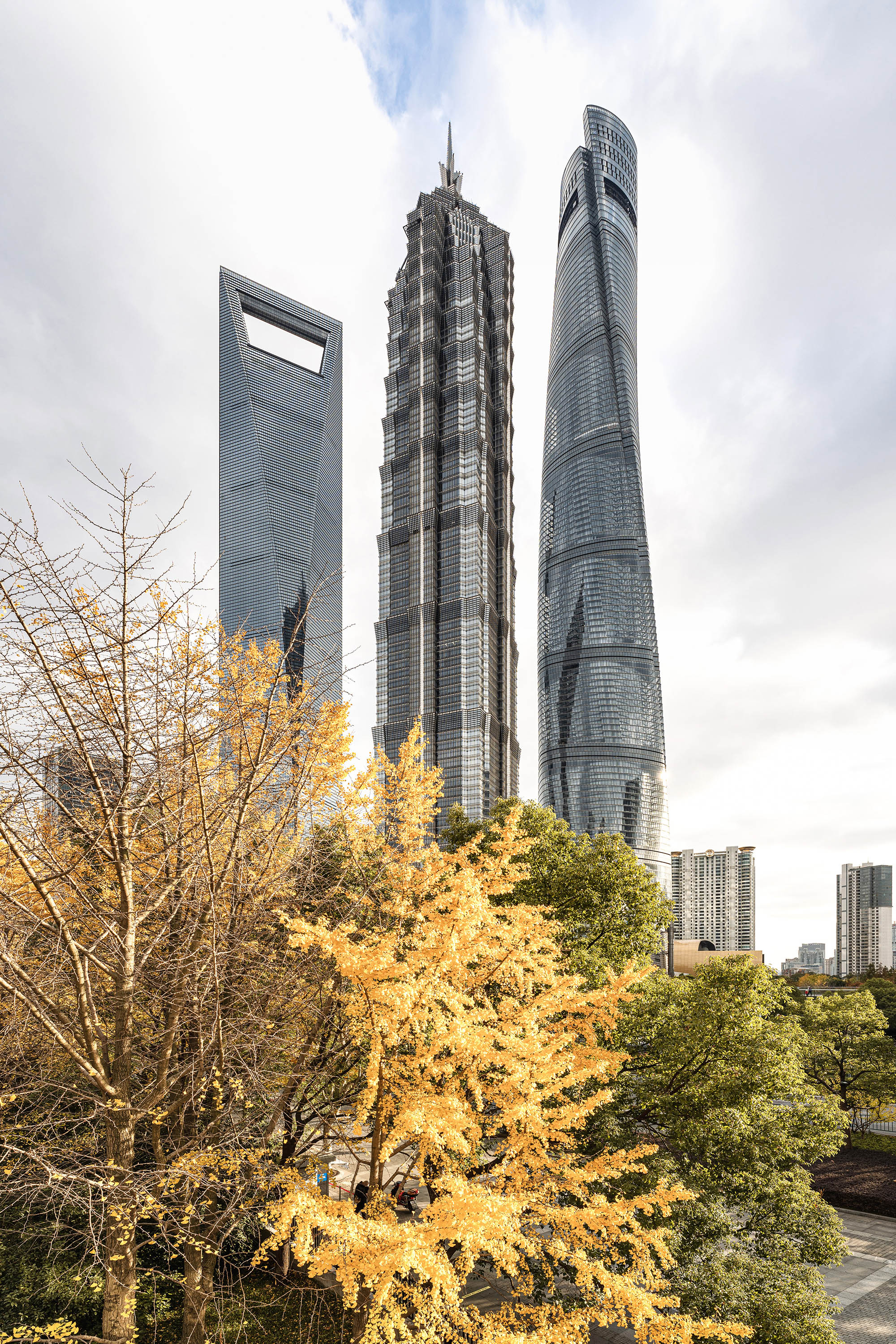 上海地标性建筑三件套图片