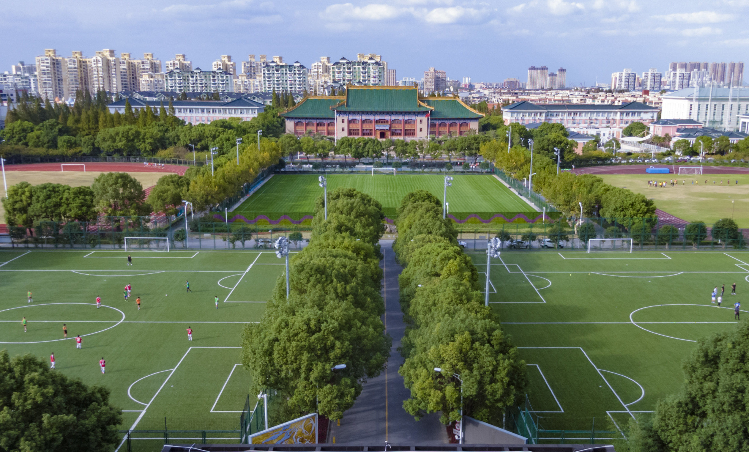 上海体育大学照片图片